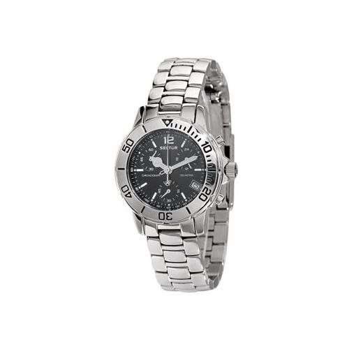 Sector No Limits Wristwatch Analogico mid-34176, argento, 45mm, Bracciale