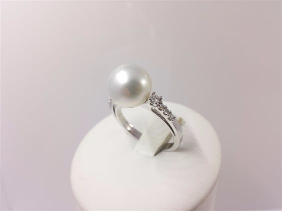 Oiritaly Anello Donna Nimei PLI1061A-14 Perle Australia