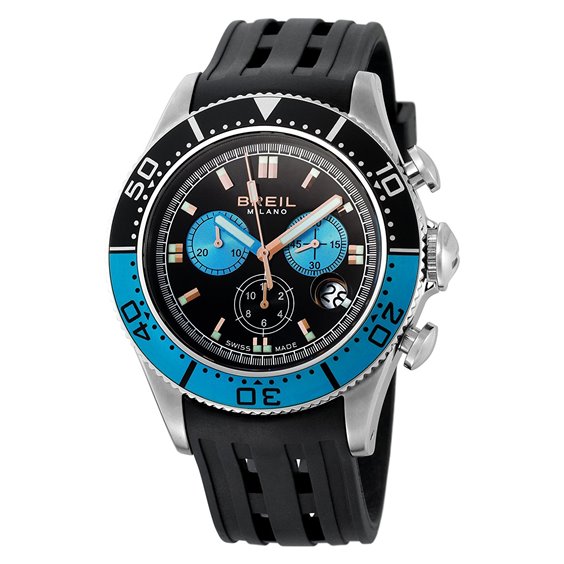 Breil Cronografo Uomo 35mm – Orologio Quarzo Acciaio Con Datario