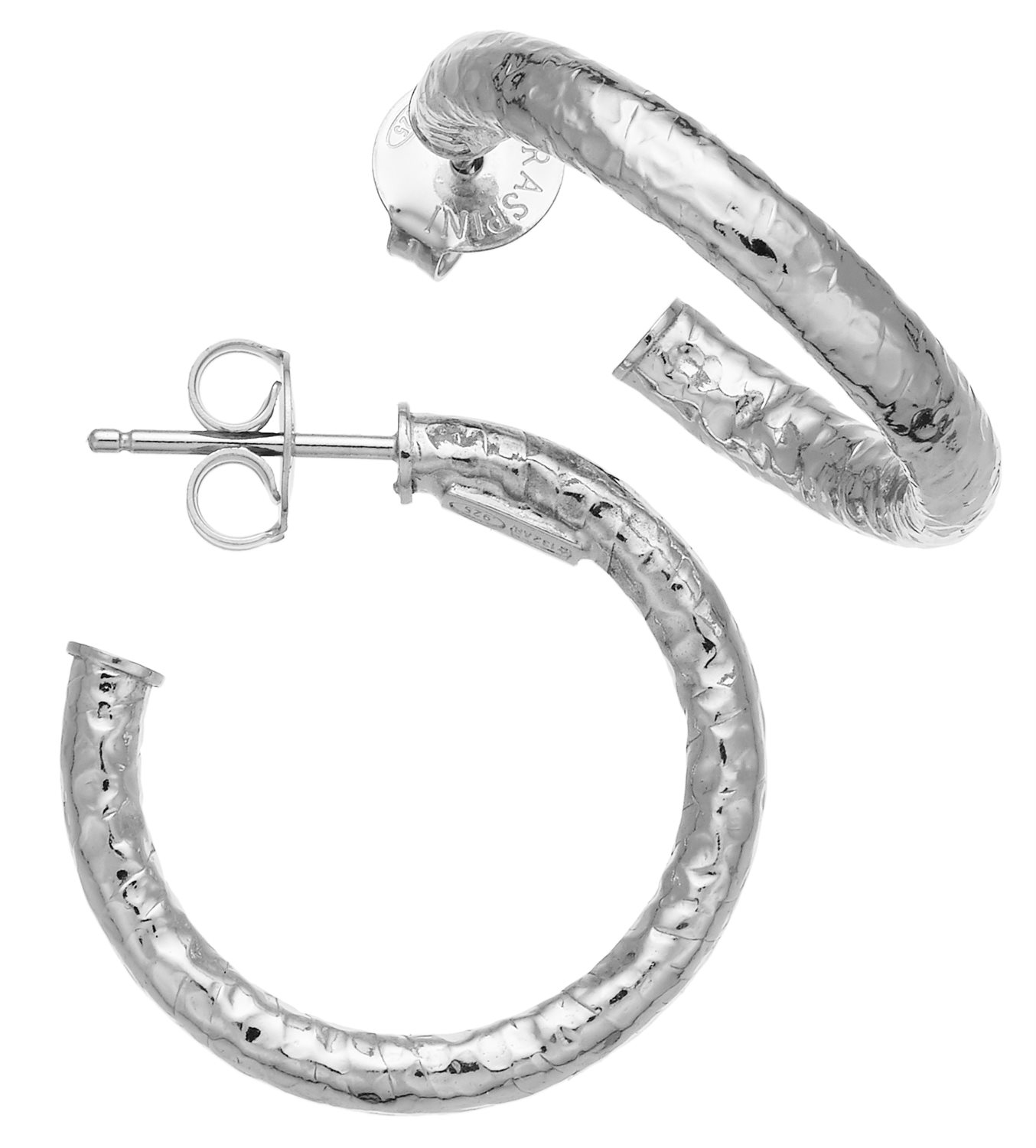 Radley Orecchini Donna Argento Sterling - Borchie Con Cane Che Salta, Senza Pietre, In Confezione Regalo - 2