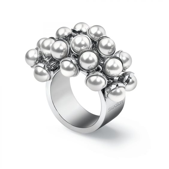 Oiritaly Ring Woman Swatch JRJRD022-8 Bijoux Steel