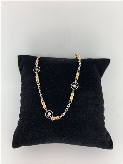 Oiritaly Collana Uomo Zancan EC633BG ZANCAN Oro bianco