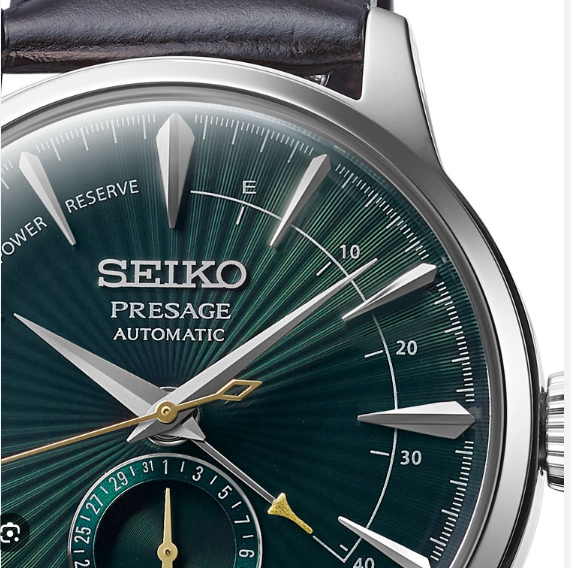 Reloj Seiko SSA459J1 Presage verde hombre