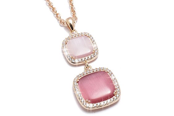 Collana Donna Ciliegia – Gioiello Pop Con Catena Cuba E Ciondolo Frutto In Lega, Regolabile - 4