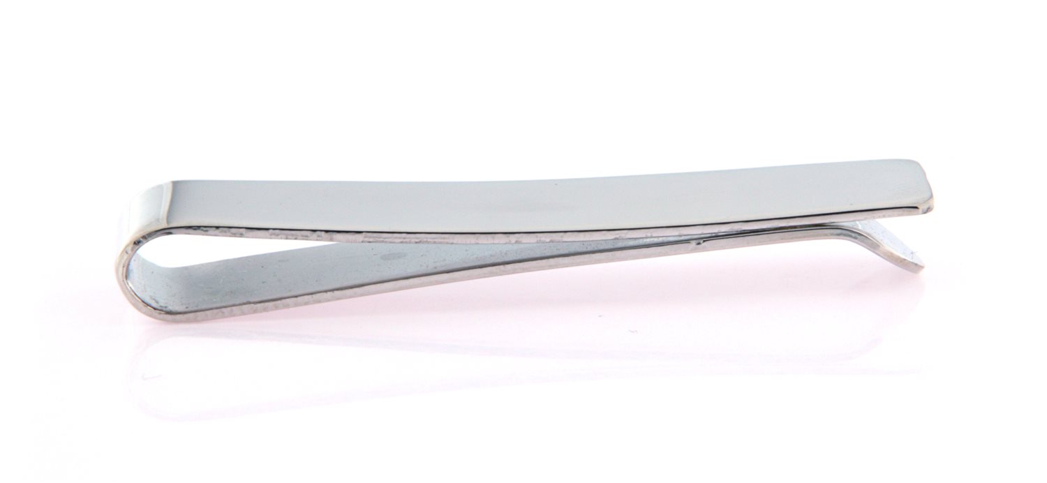 Fermasoldi chantecler et voila' in argento e smalto bianco - CHANTECLER