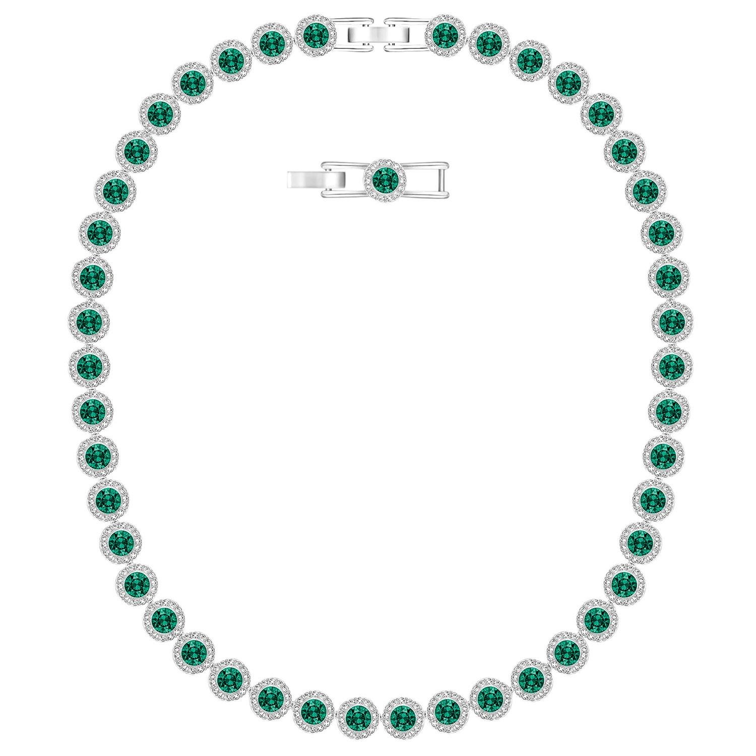 Oiritaly Necklace Woman Swarovski 5267091 Angelic Metal