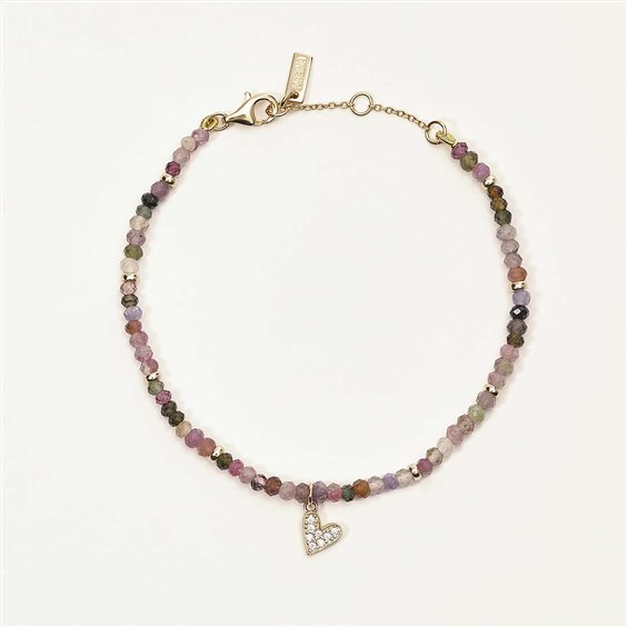 Il Diamante 2 - Bracciale - Donna - Mabina - 533552 - One Love - Argento