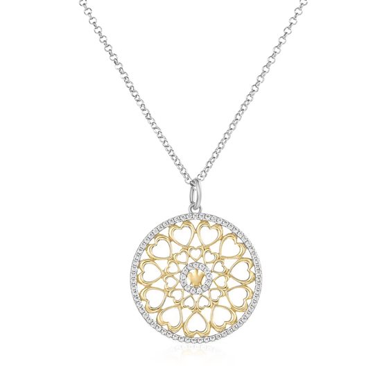 Collana Girocollo Donna In Argento 925 ROBERTO GIANNOTTI – Modello GIA151 – Lunghezza Regolabile 42-49 Cm