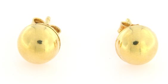 Orecchini Goccia in oro giallo lucido 18kt - Artlinea S.r.l