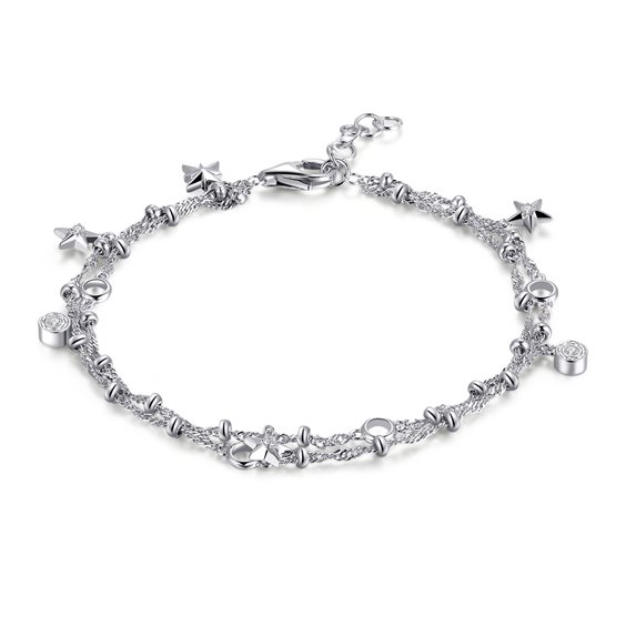 Rosato Bracciale Donna Argento Oro Rosa | Collezione Storie - RZB013: Il Regalo Perfetto Per Ogni Occasione
