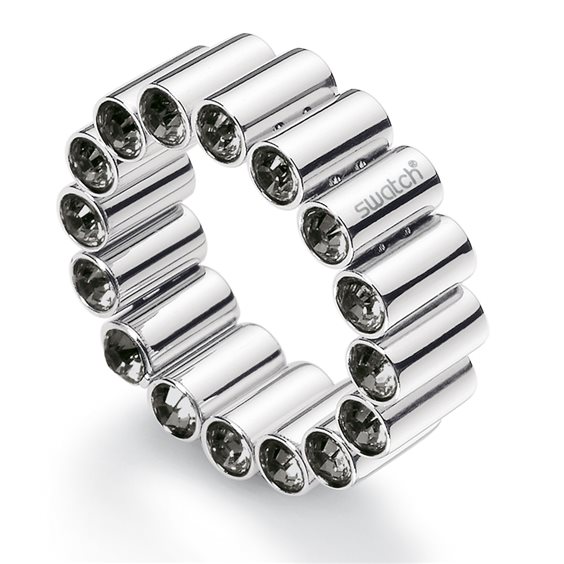 Oiritaly Ring Woman Swatch JRB010-16 Bijoux Steel