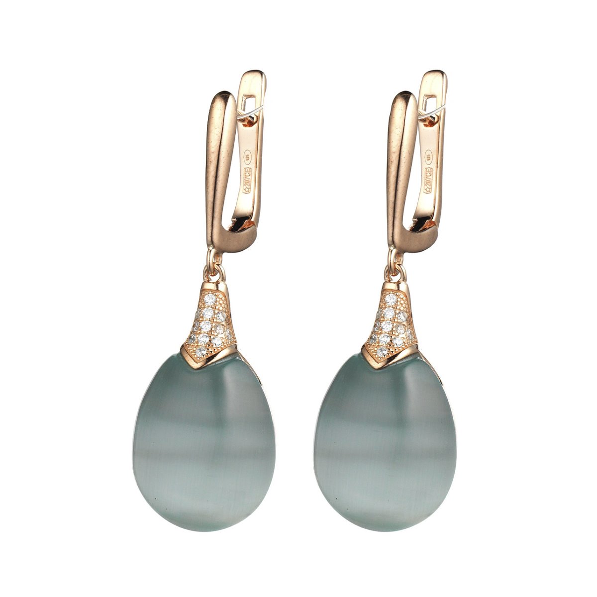Dew Donna – Collana Con Ciondolo A Goccia – Argento 925 Placcato Oro Rosa 14kt – In Scatola Regalo - 3