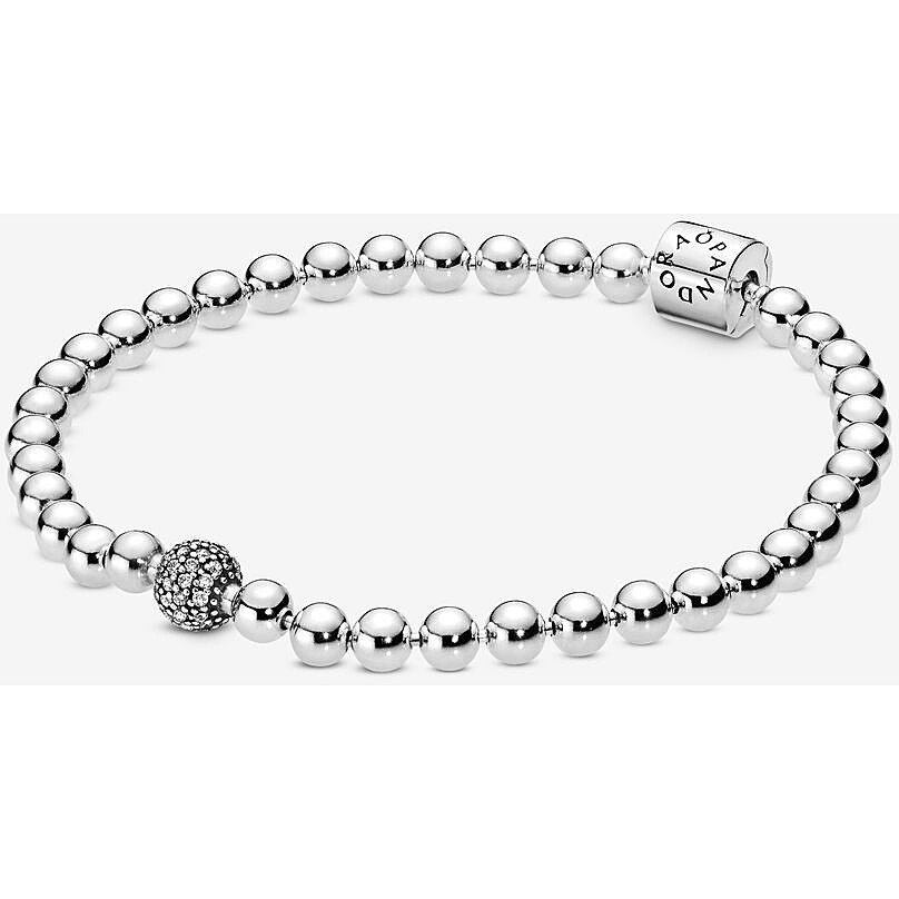 Bracciale NKlaus Argento 925 Catena Veneziana Taglio Diamante - Lunghezza 19cm, Larghezza 1,5 Mm - 2