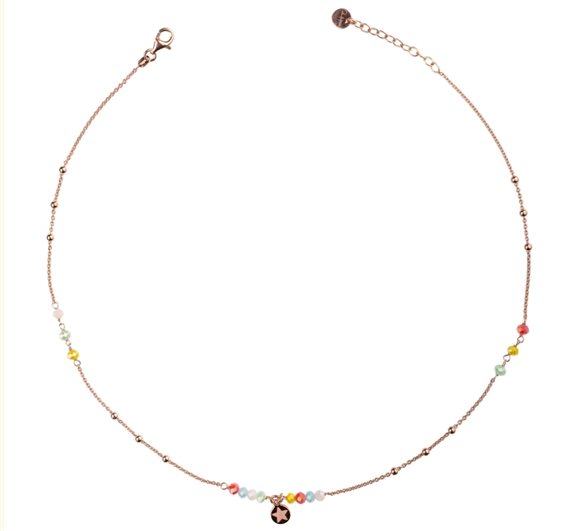 Oiritaly Collana - Donna - Rue des Mille - GR-GIP2V4 - Gipsy Chic - Argento