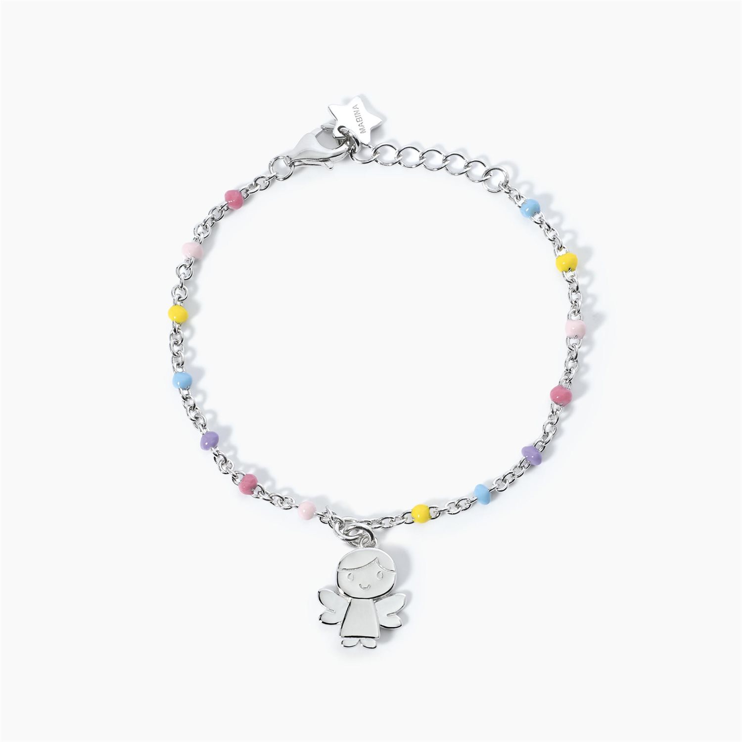 Bracciale Bambino Mabina in Argento e Smalto