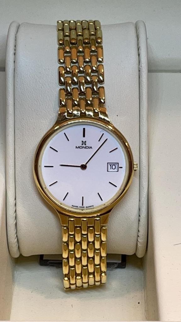 Oidea Orologio Da Donna Quadrante Rotondo Oro Con Diamanti Sintetici – Bracciale Sottile 0,6 Cm, Movimento Quarzo, Regalo Con Batteria Di Ricambio
