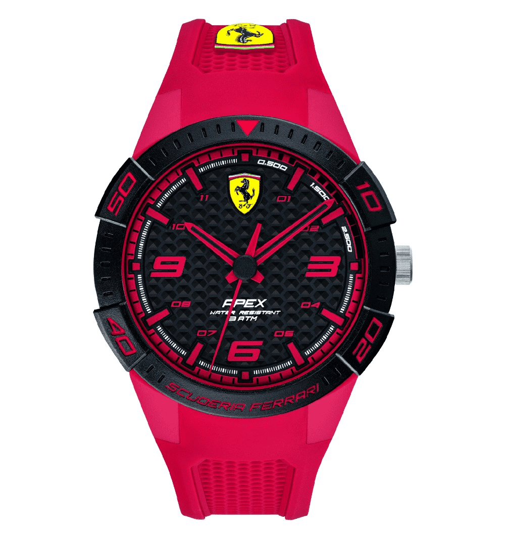 Scuderia Ferrari Apex Watch Ferrari Scuderia Pista Men's Quartz