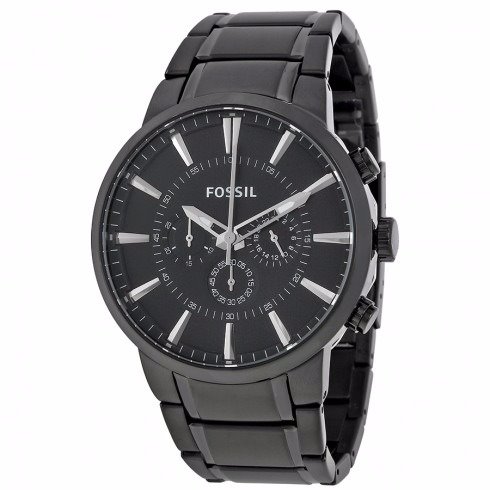 FOSSIL FS5688 – Orologio Uomo Quarzo Con Cassa In Acciaio E Quadrante Nero – Impermeabile 100m - 4
