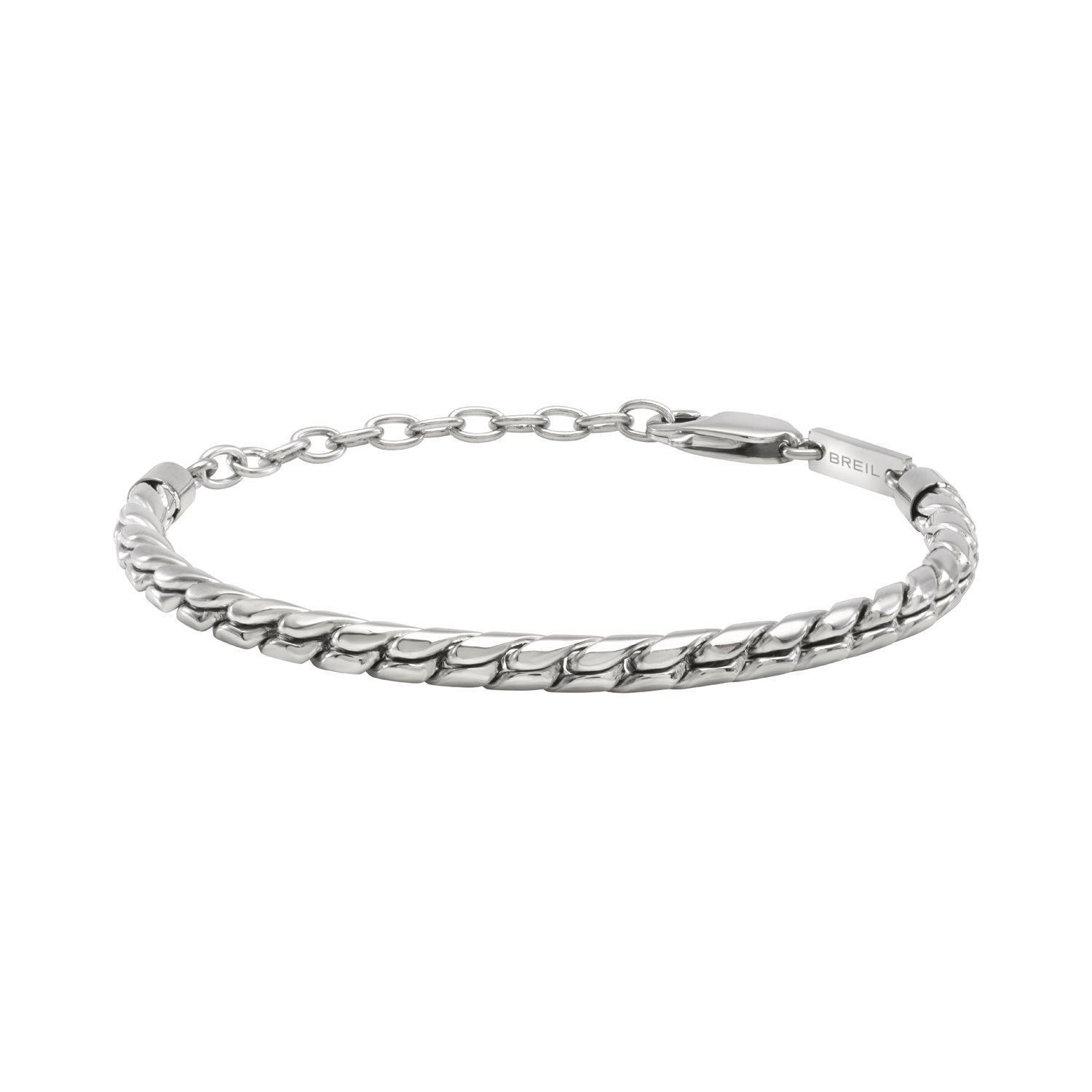 Bracciale Uomo Breil TJ3822 In Acciaio Con Turchese – Collezione WILD, Misura 22, Pietre Naturali