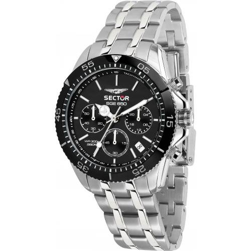 Sector No Limits Orologio Analogico Al Quarzo Uomo Con Cinturino In Acciaio Inox R3273975001 B00cak1bns 3