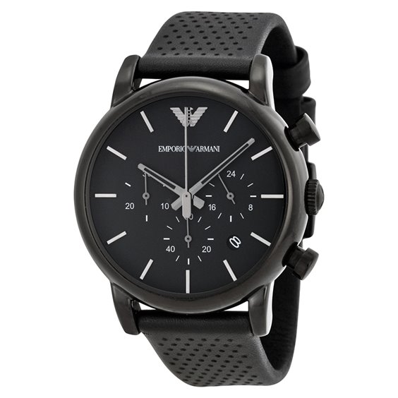 Emporio Armani Orologio Acciaio Quadrante Nero Orologi Emporio