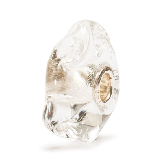 Charm Trollbeads Armonia Marina – Perla In Vetro Con Argento 925, Edizione Limitata 2022, Fatta A Mano