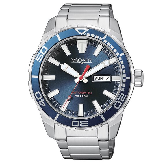 Orologio Uomo Vagary VS1-019-71 Al Quarzo - Cinturino In Pelle - Movimento Citizen