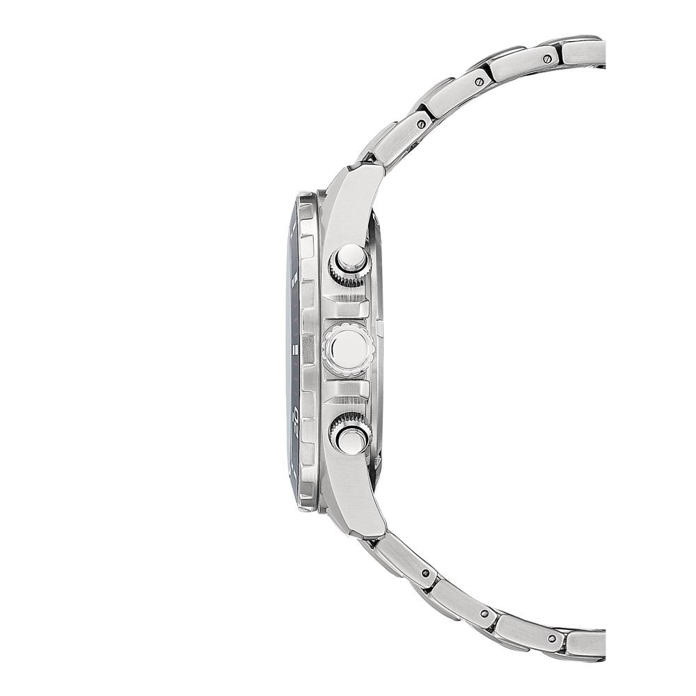 Orologio Citizen Uomo AT2430-80E: Cronografo Eco-Drive In Acciaio Con Quadrante Nero - 2
