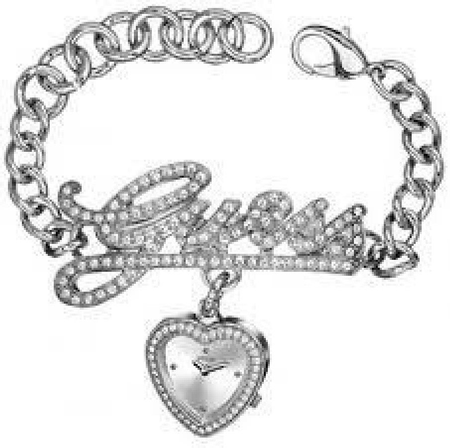 Orologio Guess W1141L1 Donna - Quadrante Argento E Cinturino Jeans