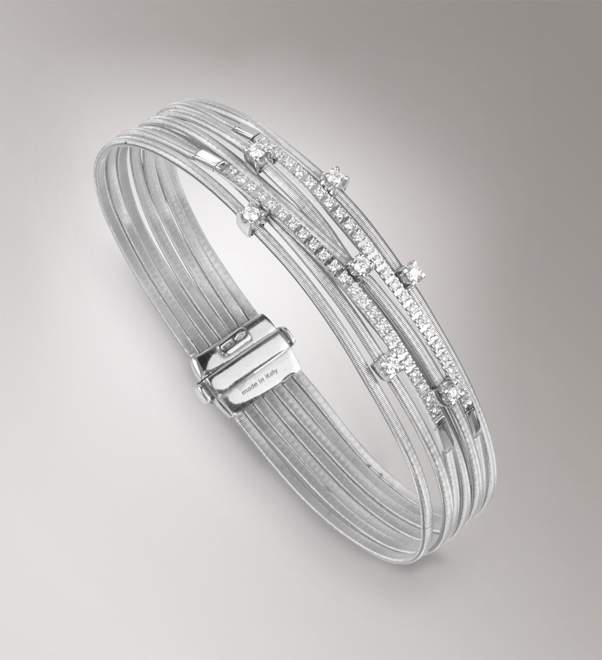 BERGERLIN Om Bracelet - Gold Plated Stainless Steel Goa