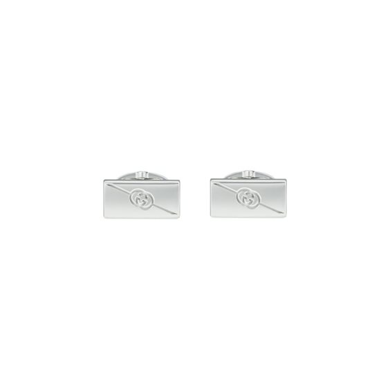 Gemelli A Cuore Climple, Smalto Bianco E Base Oro, Per Uomo E Donna, Diametro 19 Mm