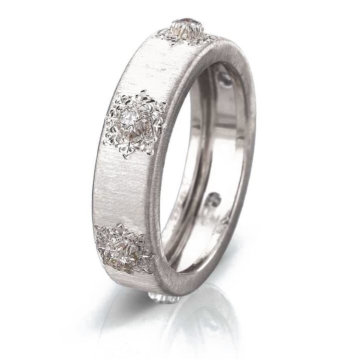 Oiritaly Ring Woman Buccellati JAUETE007214 Macri White Gold - Main Image