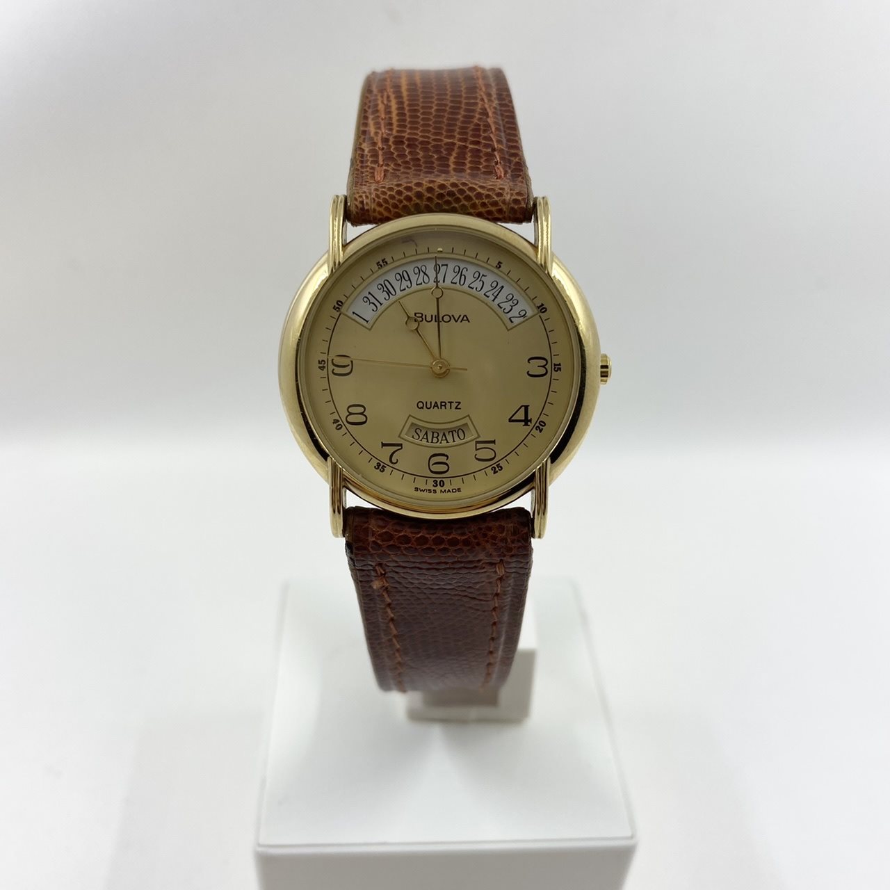 Orologio Bulova Chrono High Precision – 43mm – al Quarzo – Acciaio e Pelle