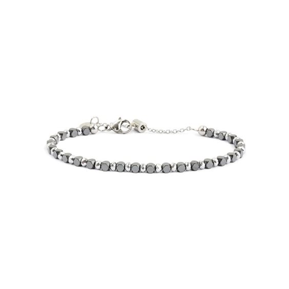 Bracciale In Pelle E Acciaio Per Uomo Con Incisione 'Ti Amo Figlio' - Regalo Personalizzato Per Figlio - Chiusura Magnetica 21 Cm