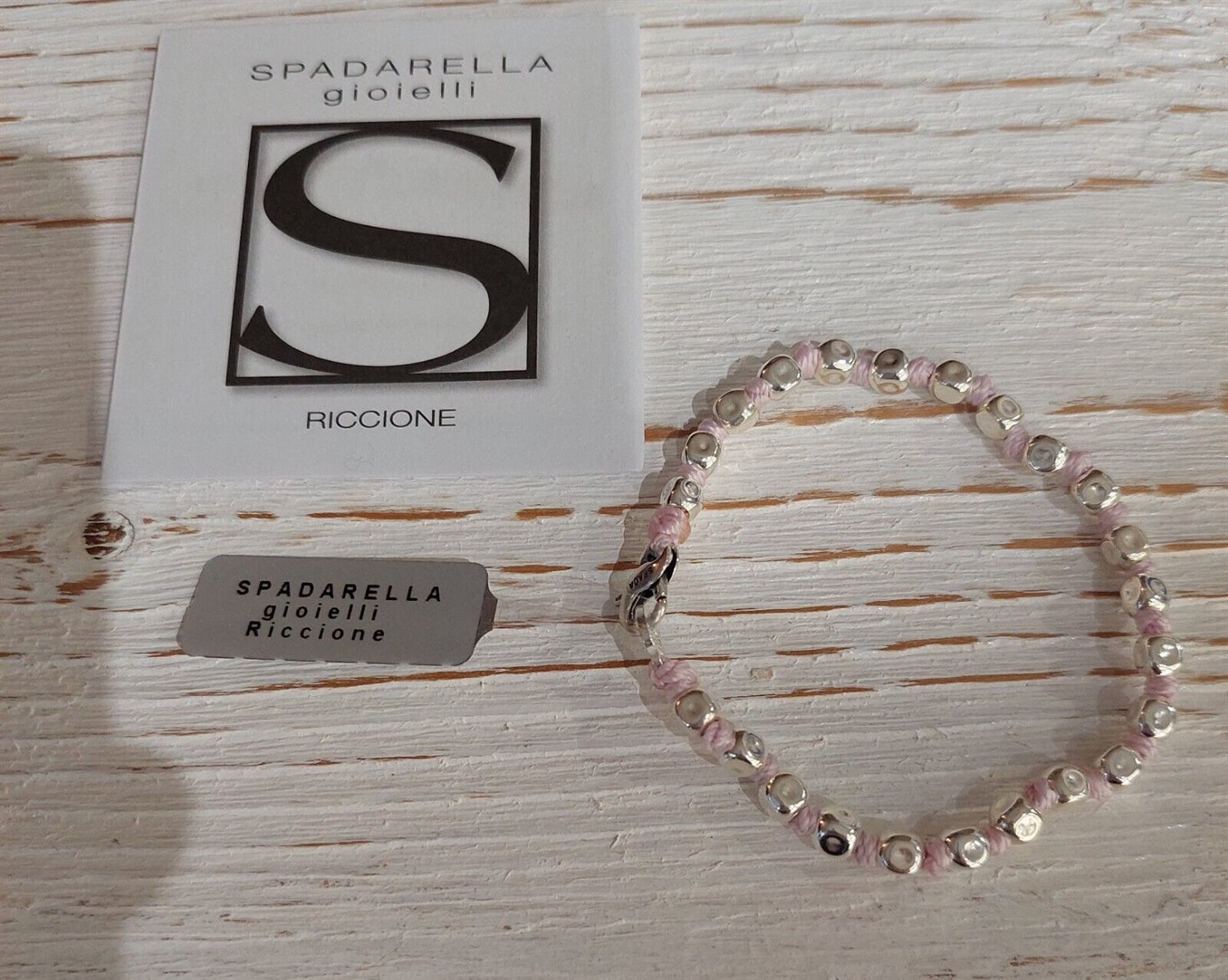 VLNET ® | Bracciale Spadarella con sfere in Argento 925