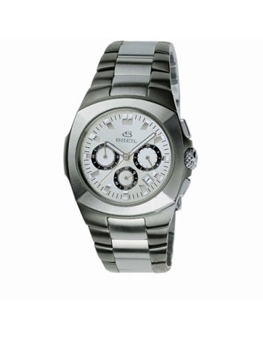 Montre Bracelet Breil Pour Homme - Cadran Et Bracelet Noir Cuir, Résistance 50m - Neuf Sans étiquettes