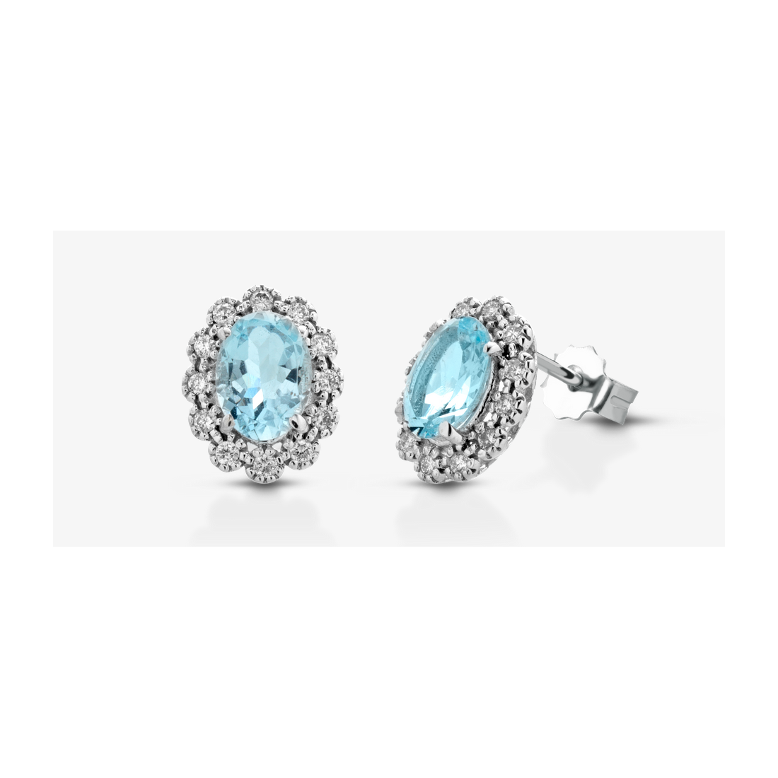 Orovi Orecchini Donna In Argento 925 Con Zirconi E Perle D'Acqua Dolce 8mm - Ipoallergenici, Fatti A Mano - In Scatola Regalo Elegante