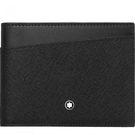 NUOVO PORTAFOGLIO DA Uomo Michael Kors Harrison Bill - Pieghevole In Pelle Blu Navy Slot 8 Carte - Foto 10