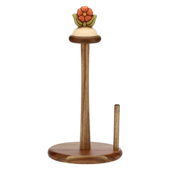Set 4 Portatovaglioli In Legno Di Mango E Resina - Segmentati 3,8 Cm - SARO LIFESTYLE Naturali