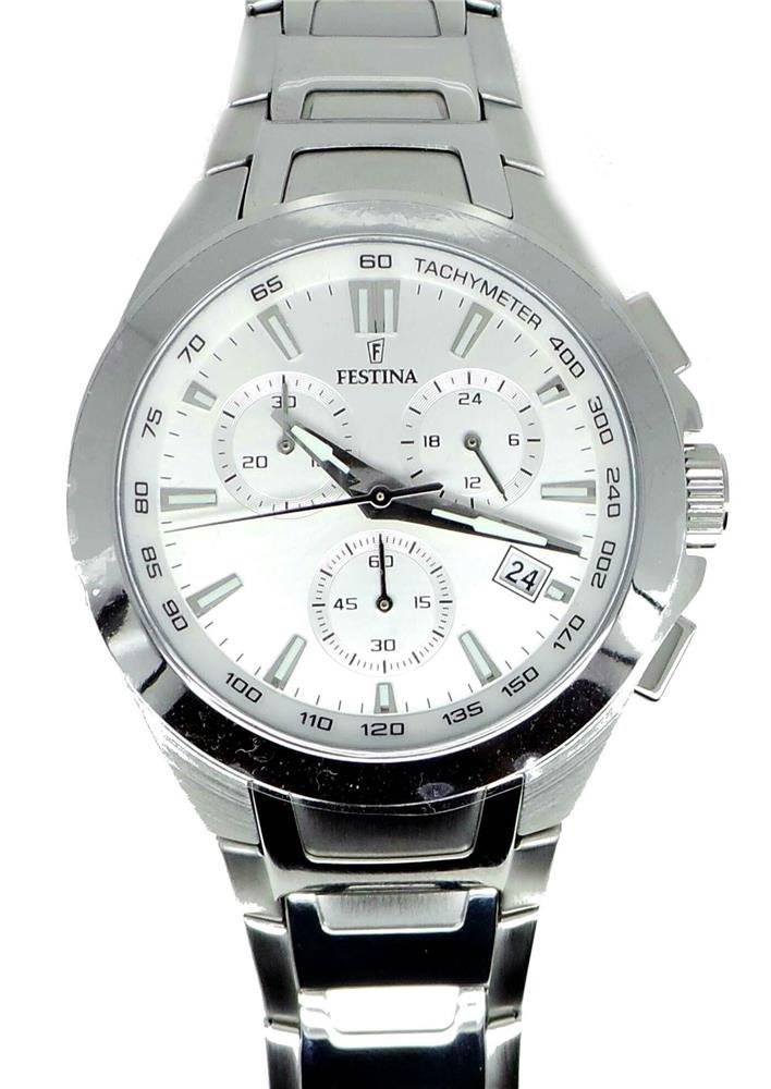 Festina Orologio Analogico Quarzo Uomo con Cinturino in Pelle