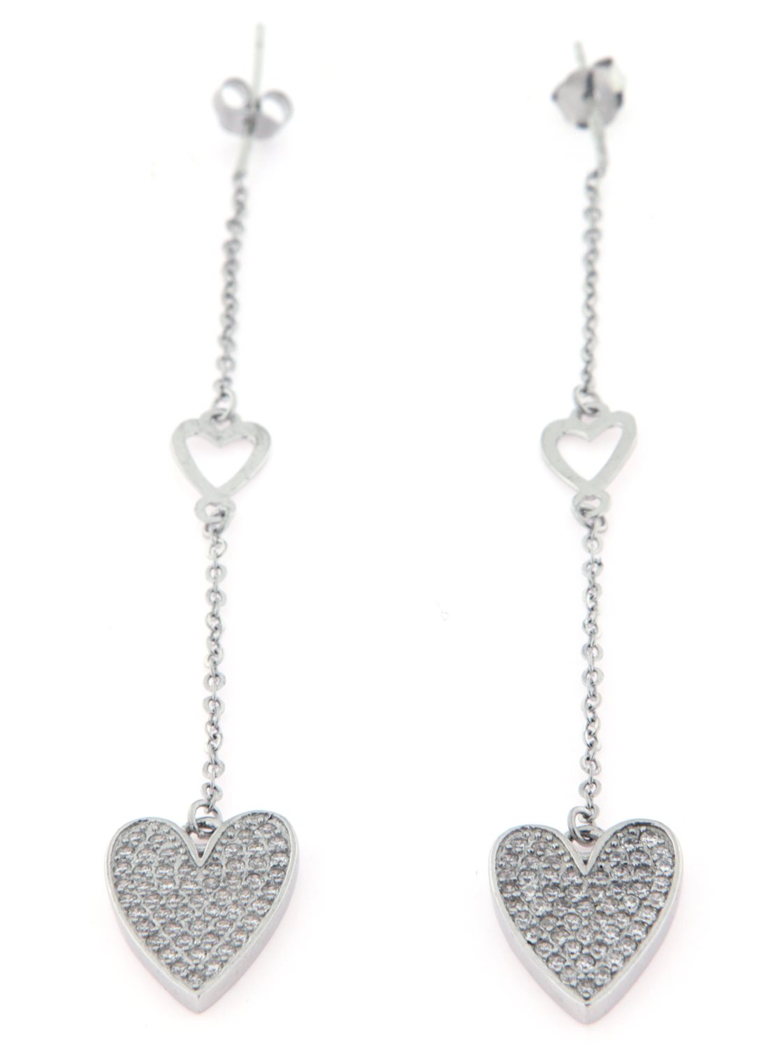 MILOR - Orecchini Donna Argento 925 a Bottone