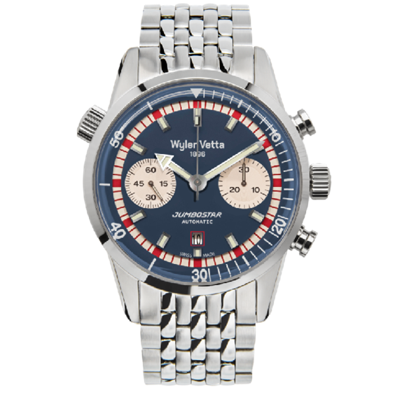 Oiritaly Orologio Meccanico Uomo Wyler Vetta WV0191 Orologi