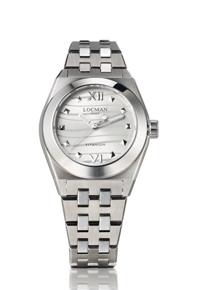 Oiritaly Watch Quartz Woman Locman Nuovo Stealth Titanio