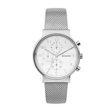 Orologio Da Donna Skagen Anita - Quadrante In Marmo Verde, Cinturino In Pelle, 34 Mm, Resistente All'Acqua 5 ATM - 3