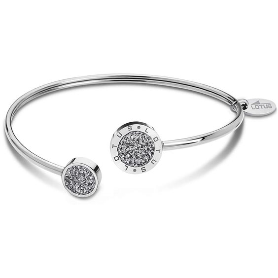 LOTUS STYLE Bracciale Donna In Acciaio Inossidabile | Gioiello Elegante E Raffinato Con Finitura Lucida, Astuccio Originale, Regalo Per Compleanno E Anniversario - 4