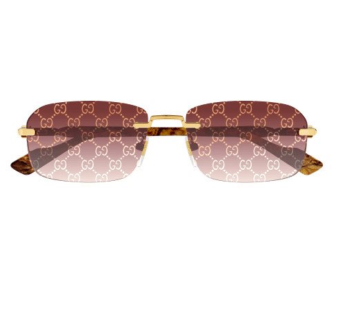 Oiritaly Sunglasses Man Gucci GG1221S004 GOLD YELLOW RED56