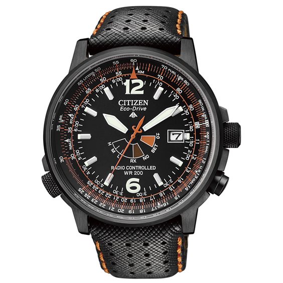 Oiritaly Watch Solar Man Citizen Radiocontrollato The