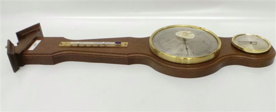 Oiritaly Orologio da parete - Ziel - 20104703 - Termometri E Igrometro -  Legno