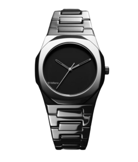 Watch D1 Milano Pure Black Ceramica in Ceramic D1-CEBU01