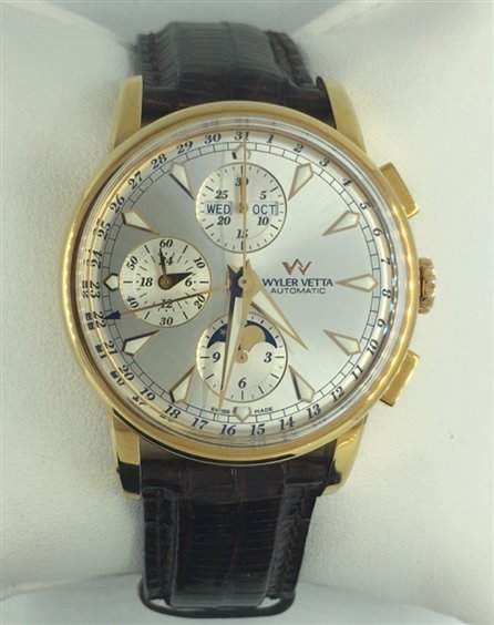 Watches Wyler Vetta 24 Ore Wyler Vetta Espacité – Crono Automatico Gran  Data Oro For